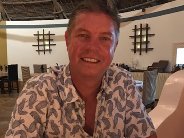 Africa Collection founder and director Chris Fortescue